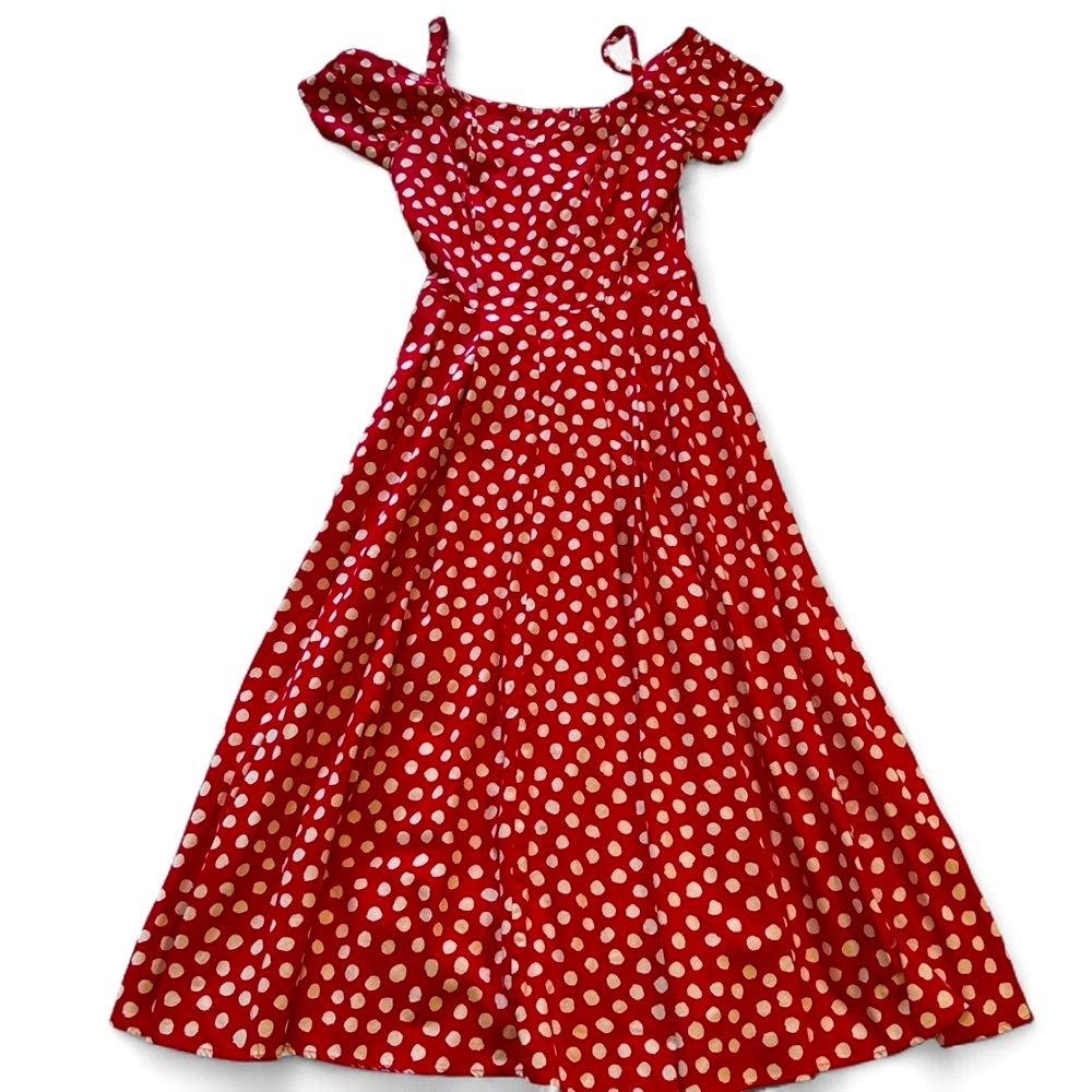 Choon California Vintage Polka Dot Dress